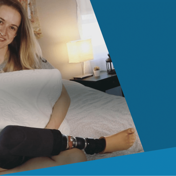 How to Sleep When You Wear a Prosthetic Limb | Jo Beckwith